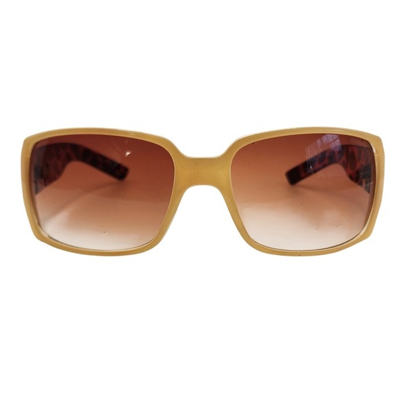 Fashion Union Accessories - Women's Oversized Fashion Sunglasses Brown Gradient Tortoise Rhinestone Accent